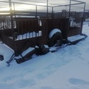 Полуприцеп для перевозки скота 2 тонны скотовоз
