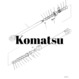 Цилиндр в сборе на гусеничный экскаватор Komatsu PC2000