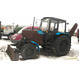 Трактор Беларус мтз 82.1 с барой и отвалом