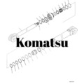 Цилиндр для переключения функций ковша на Komatsu PC2000