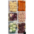 Очищенные вакуумированные овощи  картофель, лук репчатый, лук красный, морковь, свекла, капуста бк