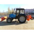Трактор Беларус-892 с отвалом универсальным и усиленной щеткой, новый